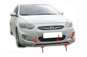 Hyundai Accent Blue 2011-2017 (RB) uyumlu Accent Blue Rb Ön Tampon Altı Fiber 2011 Ve Sonrası modelleri Oto Aksesuar Shop'de. Kaliteli malzeme, hızlı kargo ve