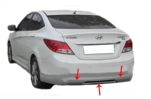 Hyundai Accent Blue 2011-2017 (RB) uyumlu Accent Blue Rb Arka Tampon Altı Fiber 2011 Ve Sonrası modelleri Oto Aksesuar Shop'de. Kaliteli malzeme, hızlı kargo