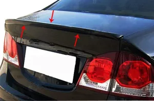 Kolaylı uyumlu Honda Civic 8 Spoiler Bagaj Gt Fiber 2006-2011 modelleri Oto Aksesuar Shop'de. Kaliteli malzeme, hızlı kargo ve güvenli alışverişle hemen