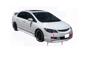 Kolaylı uyumlu Honda Civic 8 Ön Tampon Altı (Mugen Md) Fiber 2006-2008 modelleri Oto Aksesuar Shop'de. Kaliteli malzeme, hızlı kargo ve güvenli alışverişle