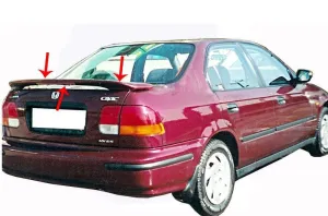 Honda Civic 1995-2000 (EK) uyumlu 6 Spoiler Bagaj Yüksek (Işıklı) Fiber 1995-2001 modelleri Oto Aksesuar Shop'de. Kaliteli malzeme, hızlı kargo ve güvenli