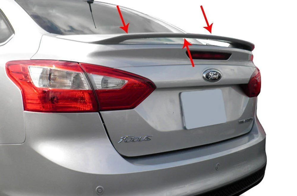 Focus Uyumlu 3 Sedan Spoiler Bagaj Yüksek Fiber 2011-2014