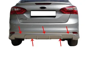 Ford Focus 2010-2018 (C346) uyumlu 3 Sedan Arka Tampon Altı Fiber 2011-2014 modelleri Oto Aksesuar Shop'de. Kaliteli malzeme, hızlı kargo ve güvenli