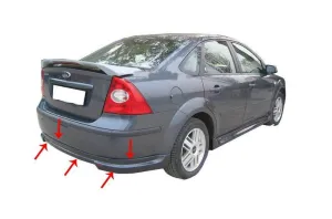 Ford Focus 2004-2011 (C307) uyumlu 2 Sedan Arka Tampon Altı Fiber 2005-2007 modelleri Oto Aksesuar Shop'de. Kaliteli malzeme, hızlı kargo ve güvenli