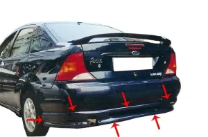 Ford Focus 1998-2004 (C170) uyumlu 1 Sedan Arka Tampon Altı Fiber 1998-2005 modelleri Oto Aksesuar Shop'de. Kaliteli malzeme, hızlı kargo ve güvenli