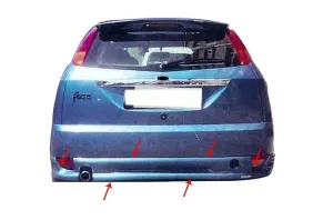 Ford Focus 1998-2004 (C170) uyumlu 1 Hatchback Arka Tampon Altı Fiber 1998-2005 modelleri Oto Aksesuar Shop'de. Kaliteli malzeme, hızlı kargo ve güvenli