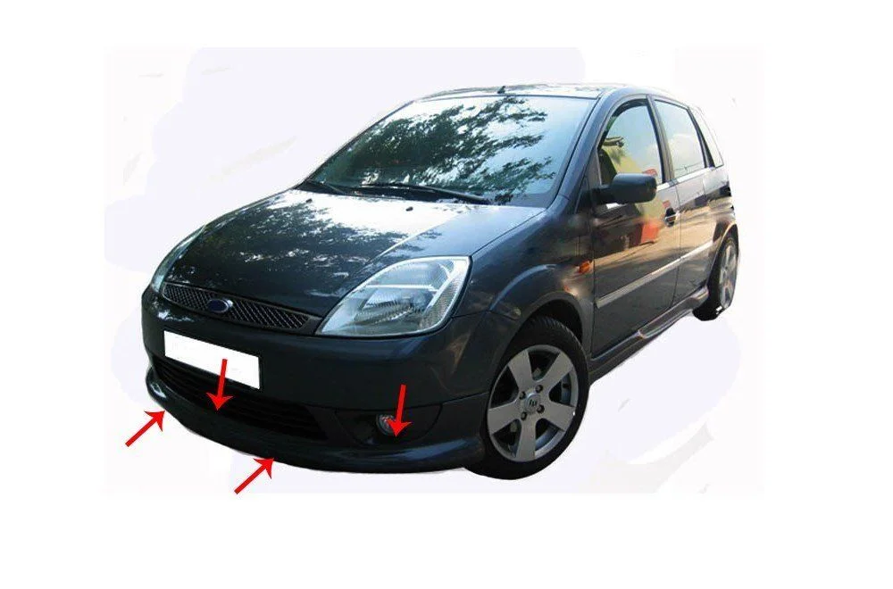 Ford Fiesta Uyumlu 5 Ön Tampon Altı Fiber 2002-2008
