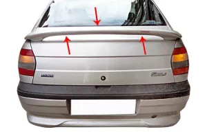 Fiat Siena 1996-2012 (Type 178 sedan) uyumlu Spoiler Bagaj Yüksek Fiber 1998-2002 modelleri Oto Aksesuar Shop'de. Kaliteli malzeme, hızlı kargo ve güvenli