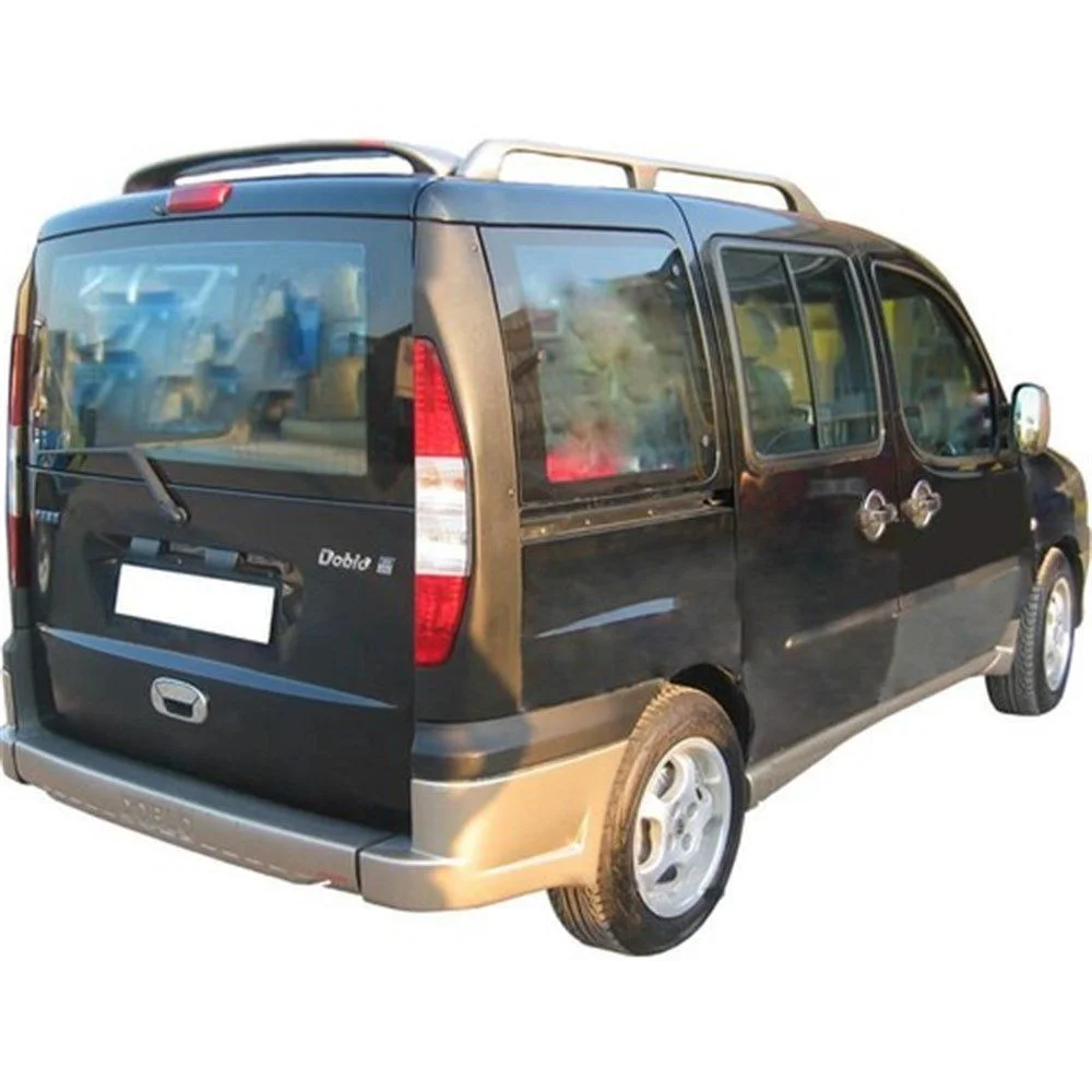 Fiat Doblo Uyumlu 1 Arka Orta Tampon (Sensörsüz) (Difüzör) Fiber 2000-2010