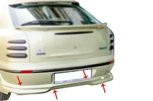 Fiat Brava Type 182 Uyumlu Arka Tampon Altı Fiber 1995-2001