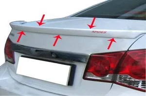 Chevrolet Cruze J300 2009-2016 Spoiler Bagaj Gt Fiber