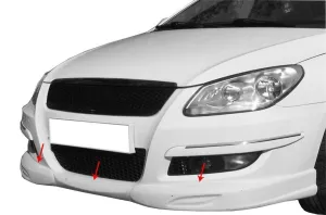 Chery Niche A3/M11 2011-2014 A3 Sedan Ön Tampon Altı Fiber (Gündüz Farlı)