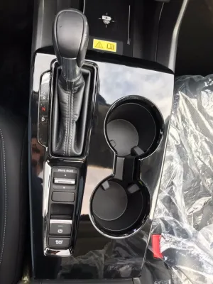 CIVIC FE1 2022 IÇIN UYUMLU VITES KONSOL KAPLAMA -PIANO BLACK thumb 3