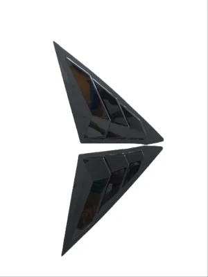 2022 Civic Uyumlu Kelebek Cam Kaplama - Piano Black thumb 2