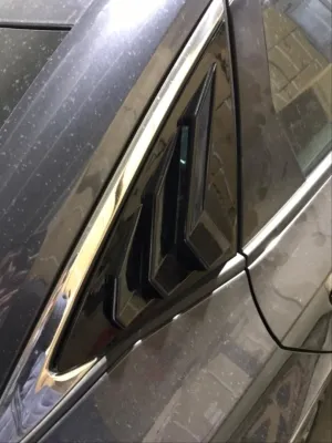 2022 Civic Uyumlu Kelebek Cam Kaplama - Piano Black thumb 4