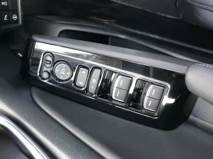 2022 Civic Uyumlu Cam Düğme Kaplama - Piano Black thumb 3