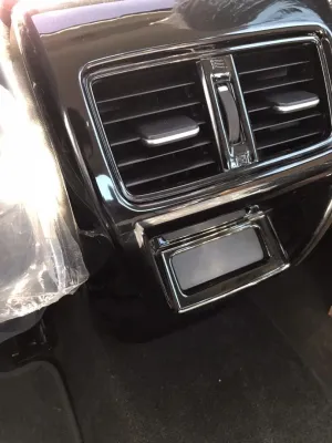 2022 Civic Uyumlu Arka Klima Panel Kaplama - Piano Black thumb 3