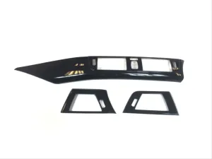 3 Serisi Uyumlu F30 Göğüslük Ve Menfez Kaplama Seti - Piano Black thumb 3