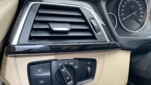 3 Serisi Uyumlu F30 Göğüslük Çıtası - Piano Black (2 Parça) - Görsel 2