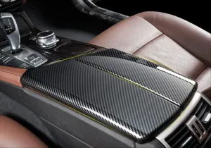 BMW 5 Serisi 2010-2017 (F10) Kol Dayama Kaplama - Karbon - Görsel 3