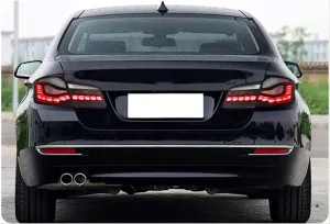 Bmw 5 Uyumlu Serisi F10 Dragon LED Stop - Smoke thumb 3