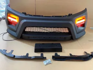 Navara Np300 Uyumlu 2015+ Custom Ön Tampon & Panjur - Görsel 4