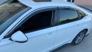 Drs Tuning 2022 Civic Uyumlu Cam Rüzgarlığı (Krom) - Görsel 2