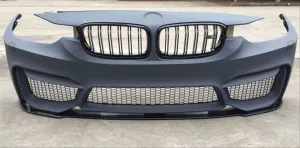 Bmw 3 Uyumlu Serisi F30 43435 M4 Body Kit (Ön-Arka Tampon-Marşpiyel-Panjur-Ön Lip) thumb 3