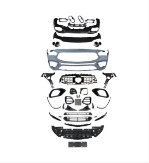 W118 Cla Uyumlu 45 Full Body Kit (Ön Tampon , Panjur Difüzör Egzoz) thumb 1