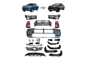 Toyota Hilux Uyumlu Revo 2016-2020 İçin 2021+ Rocco Dönüşüm Far Stop Dahil (Full Facelift)DRS Tuning kalitesiyle tanışın! Özel olarak Toyota  model araçlar için