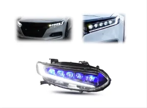 Accord 2018+ Uyumlu 5 Lens LED FarDRS Tuning kalitesiyle tanışın! Özel olarak Honda  model araçlar için üretilen bu ürün, otomobilinizin hatlarına sportif ve di