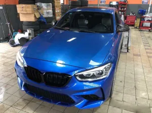 Bmw 1 Uyumlu Serisi F20 Lci M2C Ön Tampon Panjur Seti (2015-2018) - Görsel 2