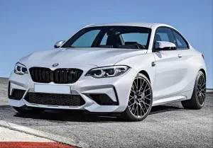 Bmw 1 Uyumlu Serisi F20 Lci M2C Ön Tampon Panjur Seti (2015-2018) - Görsel 3