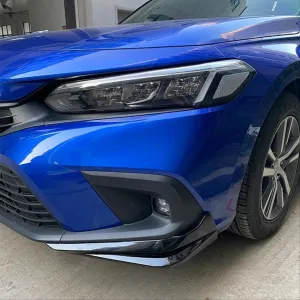Honda Civic FE1 2022 Aero Ön Ek 2 Parça- Piano Black - Görsel 3