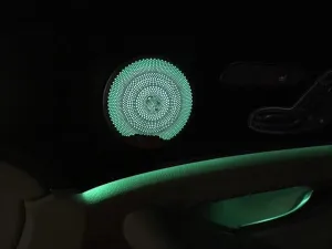 Mercedes W205 Uyumlu 2019+ Hoparlör Aydınlatma (Ambians) 64 Renk thumb 3