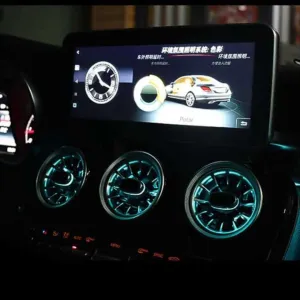 Mercedes W205 Uyumlu 2015-2018 3 Renk On Havalandırma thumb 3