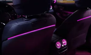 Mercedes W205 Uyumlu C & Glc Ön Koltuk Ambians (2 Parça) thumb 2