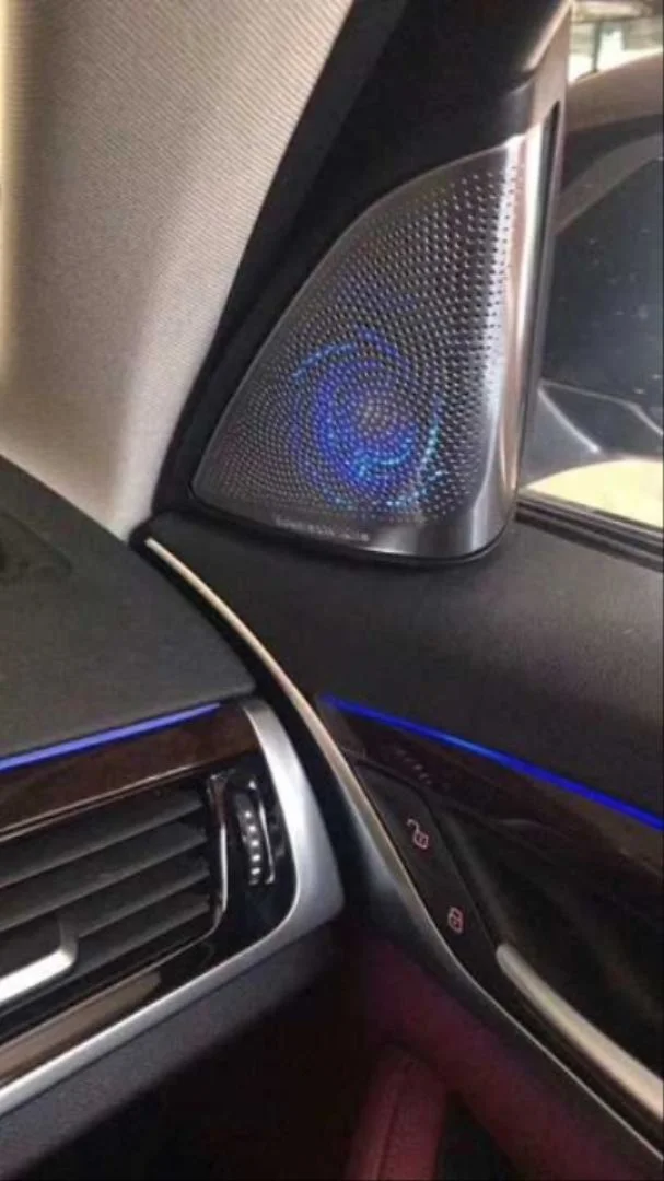 Bmw 5 Uyumlu Serisi G30 2017+ Tweeter Ve B&W Işıklı /Ambians Kapak Seti - 11 Renk