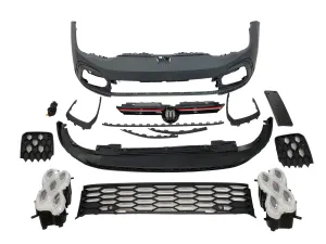 Volkswagen Golf Uyumlu 8 Gti Ön Tampon Ve Panjur Seti thumb 3