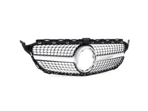 Mercedes W205 Uyumlu 2019+ C Serisi Diamond Panjur - Gri thumb 1