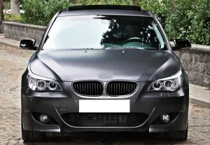 BMW 5 Serisi 2003-2010 (E60) E60 IÇIN UYUMLU M5 GÖRÜNÜM BODY KIT (Ön - Arka Tampon -Marspiyel -Sis) - Görsel 4