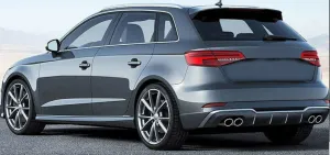Audi A3/S3 2017-2020 (8V) Hatchback Difüzör Egzoz Seti - Görsel 2