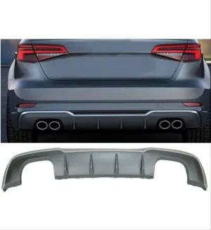 Audi A3/S3 2017-2020 (8V) Hatchback Difüzör Egzoz Seti - Görsel 3