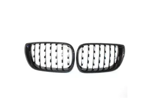 Drs Tuning Bmw 3 Uyumlu Serisi 2002-2004 E46 Diamond Panjur (Böbrek) Piano Black Çerçeve