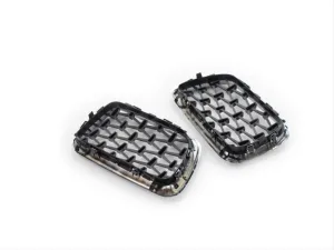 Bmw 3 Uyumlu Serisi 1997-1999 E36 Diamond Panjur (Böbrek) Krom Çerçeve thumb 3