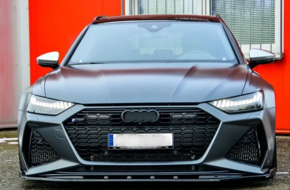 Audi A6 Uyumlu 2019-2021 Rs6 Ön Tampon Panjur Seti
