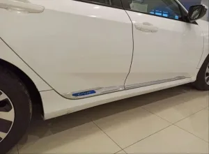 Honda Civic Uyumlu Fc5 2016-2021 Kapı Çıta Takımı Civic Yazılı thumb 2