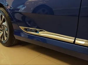 Honda Civic Uyumlu Fc5 2016-2021 Kapı Çıta Takımı Civic Yazılı thumb 3