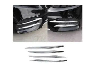 Mercedes W205 Uyumlu 2019+ Sis Kasları 4 Parça (Sis Bıçakları) (Krom)DRS Tuning kalitesiyle tanışın! Özel olarak Mercedes W205 model araçlar için üretilen bu ür
