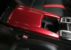 Honda Civic Uyumlu Fc5 Kol Dayama 3 Parça - Kırmızı - Görsel 2